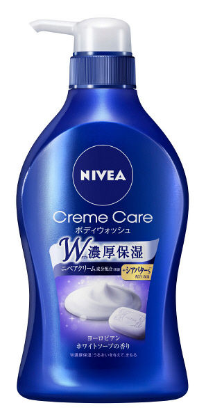 NIVEA 니베아 크림케어 바디워시 유럽 비누향기 펌프 480ml