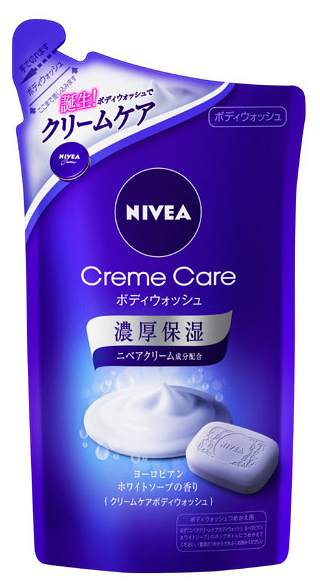 NIVEA 니베아 크림케어 바디워시 유럽 비누향기 리필 360ml