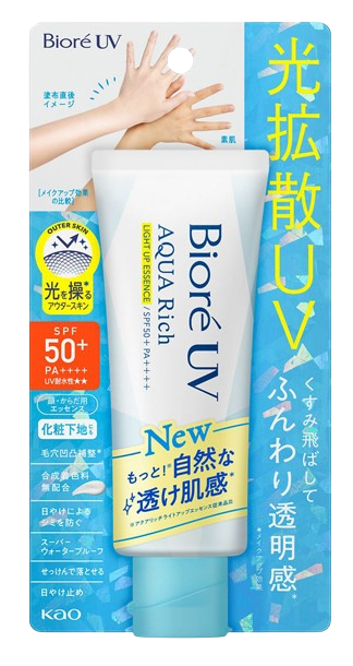 비오레 UV 아쿠아리치 라이트업 에센스 70g