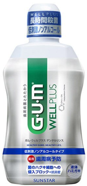 GUM 저자극 무알콜 구강 가글 450ml