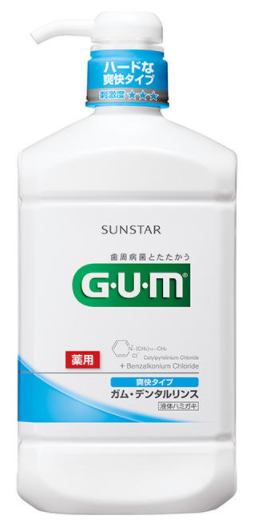 GUM 덴탈 가글 상쾌한 타입 960ml