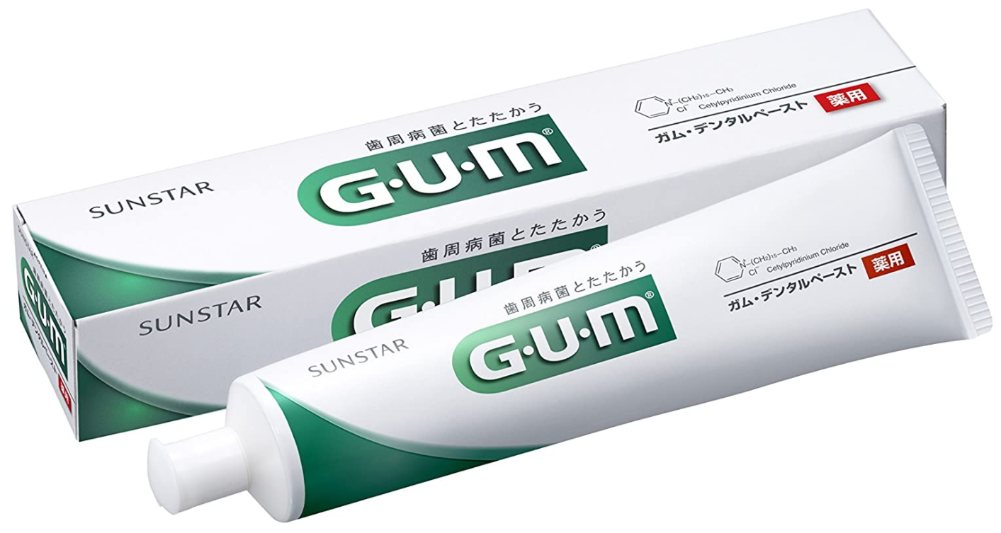 GUM 덴탈 페이스트 치약 155g