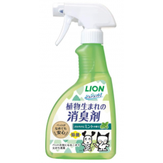 LION 슈슈토 식물 반려동물 탈취제 민트향 400ml