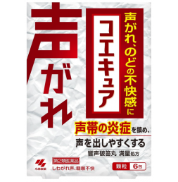 고바야시제약 코에큐아 인후염약 6포