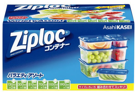 Ziploc 지퍼락 컨테이너 버라이어티 보존용기 7개입