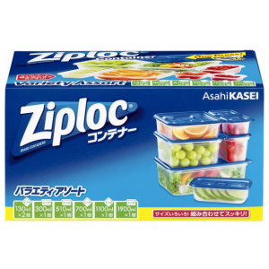 Ziploc 지퍼락 컨테이너 버라이어티 보존용기 7개입