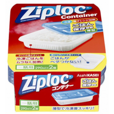 Ziploc 지퍼락 밥 저장 용기 290ml 2개