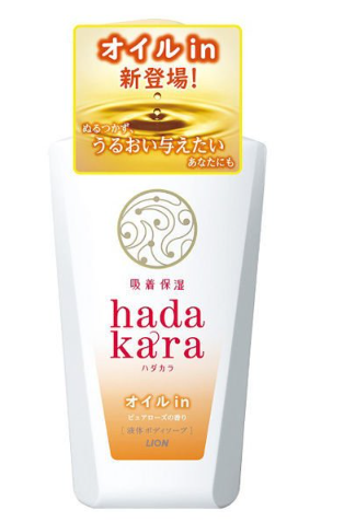 하다카라 (hadakara) 바디워시 오일 인 타입 펌프 480ml