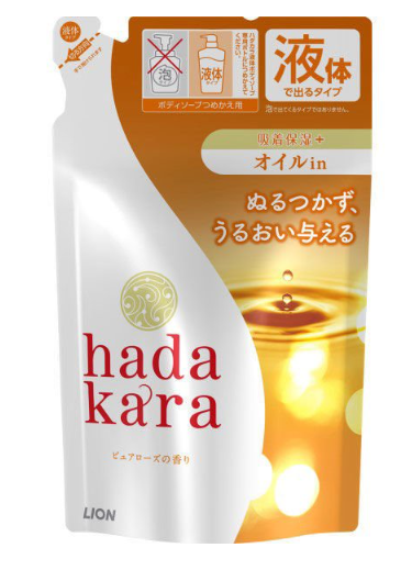 하다카라 (hadakara) 바디워시 오일 인 타입 리필 340ml