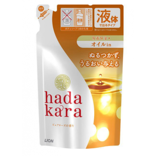 하다카라 (hadakara) 바디워시 오일 인 타입 리필 340ml