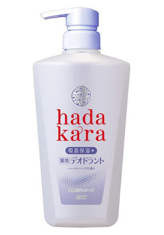 hadakara (하다카라) 약용 데오도란트 바디워시 허브 비누 향기 본체 500ml