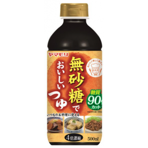 탄수화물90% off 야마모리 무설탕 쯔유 4배 농축 500ml