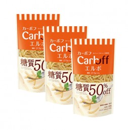 파스타 Carboff(카보프) 당질 50%오프 엘보 1세트(3개)