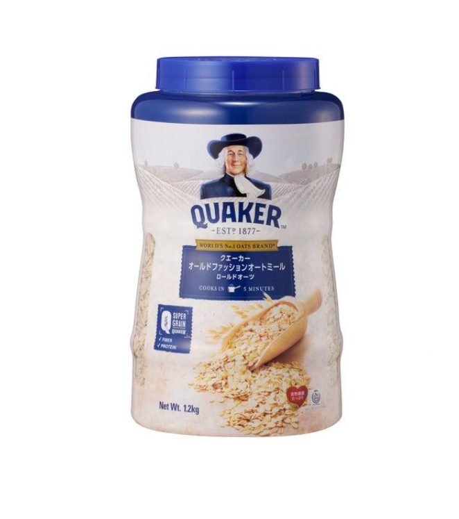 QUAKER(퀘이커) 올드 패션 오트밀 1.2kg