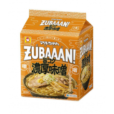 마루짱 봉지라면 ZUBAAAN 진한 된장라멘 3개입