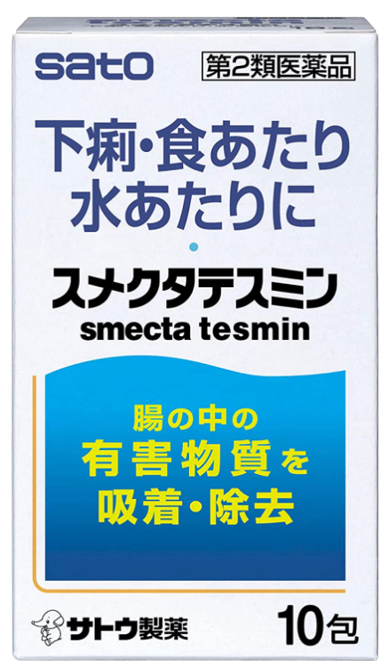 사토제약 스멕타테스민 설사약 10포