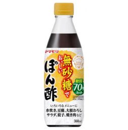 야마모리 무설탕 맛있는 폰즈 당질 70%컷 360ml