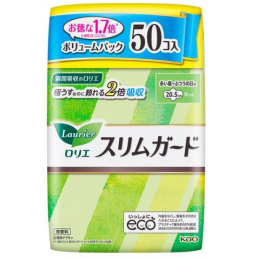 카오 로리에 보통양 슬림가드 날개형 생리대 50매입