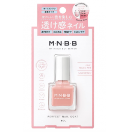 MNBB 퍼펙트 네일코트 컬러 SH01 내츄럴핑크