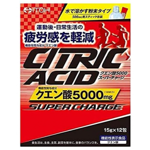 ITOH CITRIC ACID 구연산 5000 슈퍼차지 12포