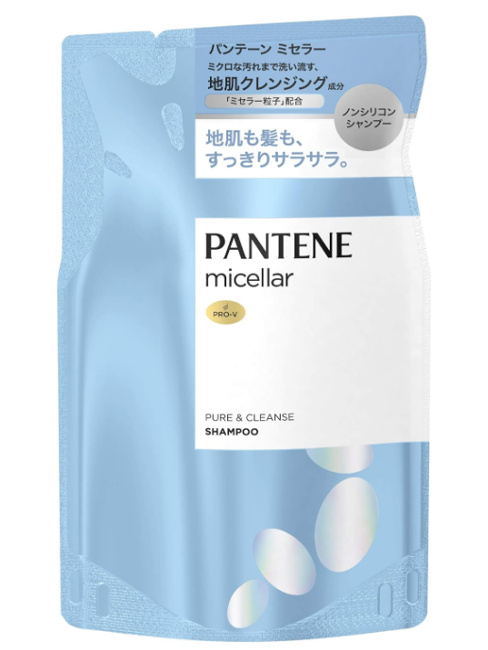 팬틴 미셀라 퓨어클렌즈 샴푸 리필 350ML