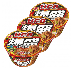 닛신 청일 UFO 야끼소바 폭성 3개 세트