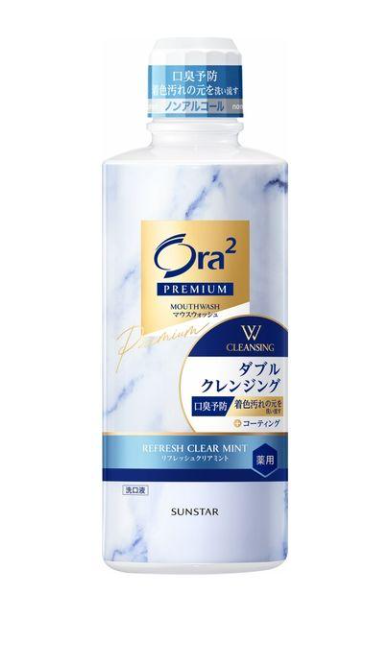 Ora2 오라투 프리미엄 워시 더블 클렌징 가글 민트 550ml