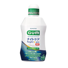 GUM 나이트 케어 가글 리프레쉬 허브 450ml