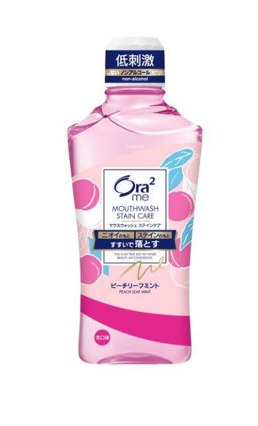 Ora2 오라투미 복숭아 민트 가글 460ml