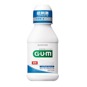 GUM 덴탈린스 가글 무알코올 80ml