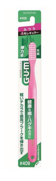 GUM 덴탈브러쉬 칫솔 409호 레귤러 보통모