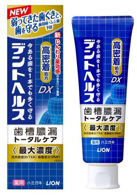 라이온 덴트헬스 DX 치루농루 충치예방 치약 85g