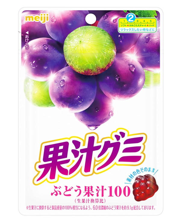 메이지 포도맛 과즙 구미