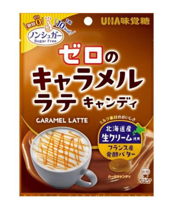 UHA 미각당 카라멜 캔디 제로슈가 81g