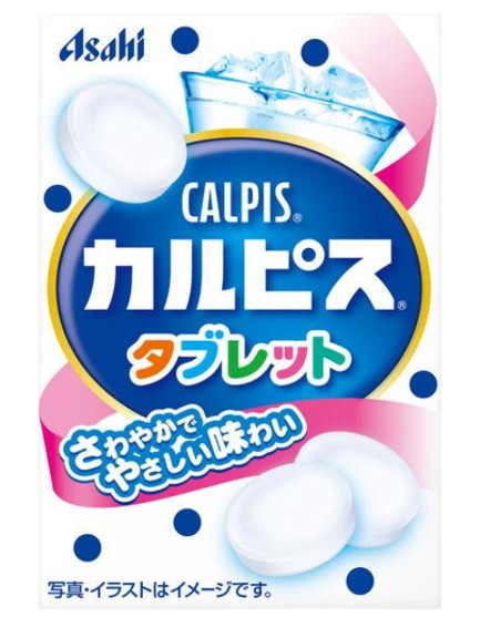 아사히 라무네 칼피스 태블릿 27g