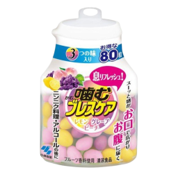 씹어먹는 브레스케어 3가지 맛 80정